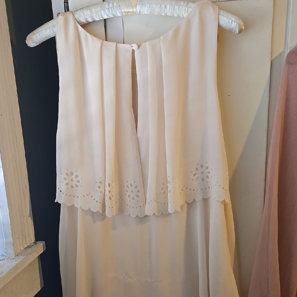 Jessica Simpson Cream Midi Dress
